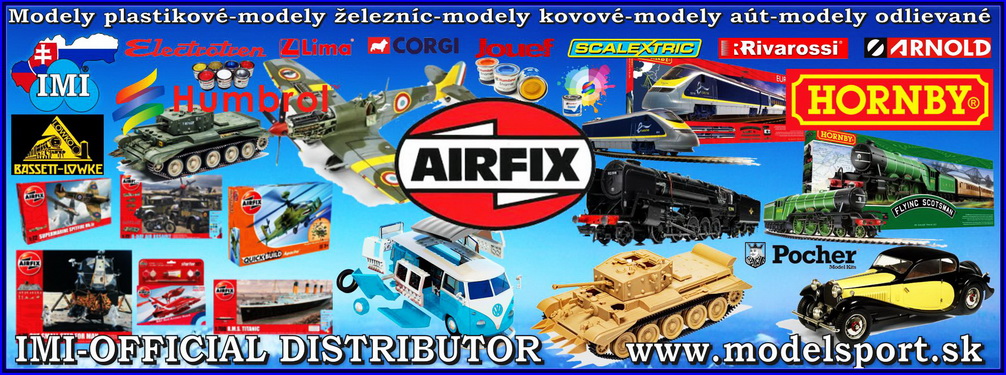 AIRFIX, HUMBROL, EUROPE, IMI HOBBY Slovakia