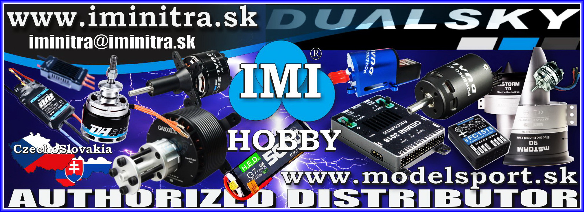 DUALSKY-MODELSPORT-MODEL&Aacute;RSTVO-MODELBOLT-RC-HOBBY-IMI