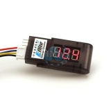 E-flite  Tester LiPol bat�ri� 2 a� 6 LiPol/LiIon/LiFe