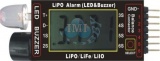 TIANQI  Tester + Alarm LiPo Led indik�cia