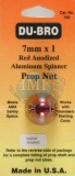 DU-BRO  Ku�elov� matica 31mm/ M7x1 Red
