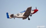 Dynam P-51D Mustang V2 PNP 1200mm so za�ahovac�m podvozkom