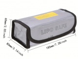 IMI-HOBBY LiPo 185x80x65 mm Prenosn� oh�uvzdorn� ta�ka