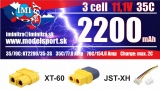 IMI-KYPOM LiPo 3S 11,1V 2200mAh 35/70C Kypom