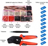 IMI-HOBBY  Servo a JST konektory s Krimp. klie��ami sada