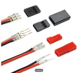 IMI-HOBBY Servo a JST konektory s Krimp. klie��ami sada