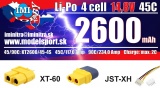 IMI-KYPOM LiPo 4S 14,8V 2600mAh 45/90C IMI Pro