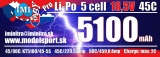 IMI-KYPOM  LiPo 5S 18,5V 5100mAh 45/90C IMI Pro