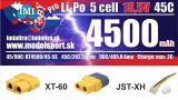 IMI-KYPOM LiPo 5S 18,5V 4500mAh 45/90C IMI Pro