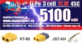 IMI-KYPOM LiPo 3S 11,1V 5100mAh 45/90C IMI Pro