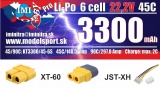 IMI-KYPOM LiPo 6S 22,2V 3300mAh 45/90C IMI Pro
