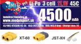 IMI-KYPOM LiPo 3S 11,1V 4500mAh 45/90C IMI Pro